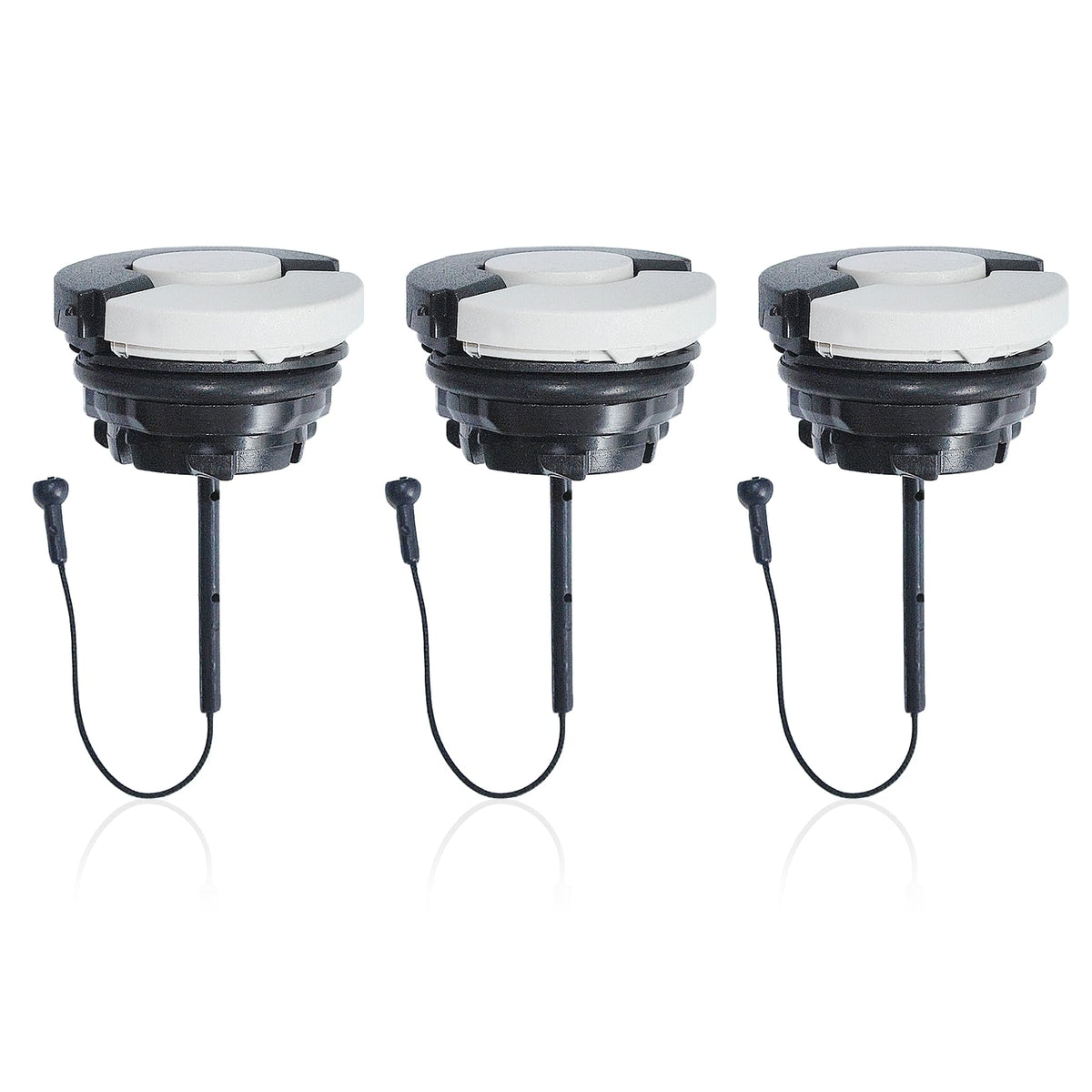 Mtanlo gas cap for Stihl MS200 with secure seal and easy handling