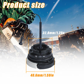 Mtanlo gas cap for Stihl MS270 provides secure closure on rugged tasks