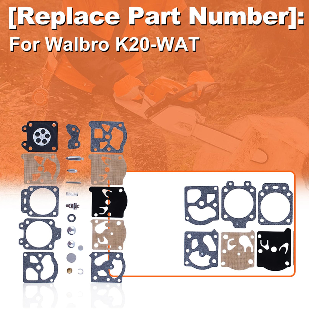 Mtanlo Husqvarna 450 Rancher carb kit enables reliable maintenance.