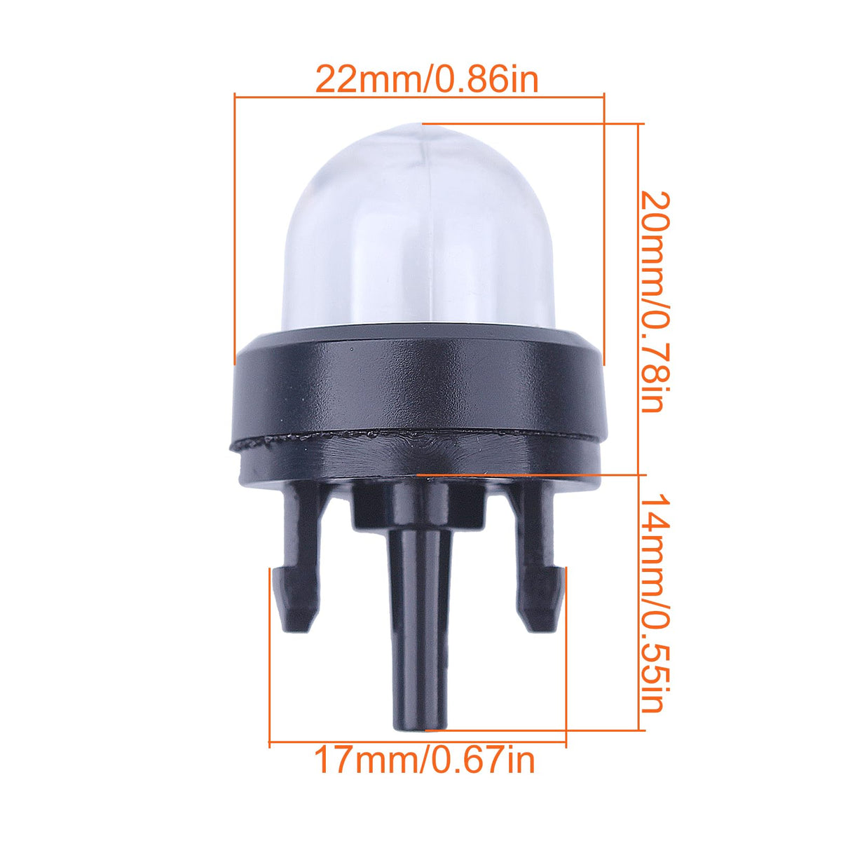 Mtanlo primer bulbs compatible with Walbro 188-512, smooth starting.
