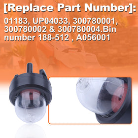 Mtanlo primer bulb fits Homelite tools for quick maintenance.