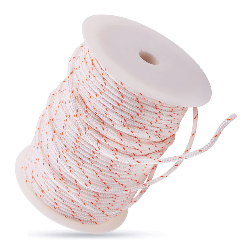 Mtanlo recoil rope 3.5mm 100m on spool, durable starter for gasoline engines.