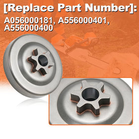 Mtanlo spur sprocket assembly for Echo CS-420ES angled view enabling smoother operation.