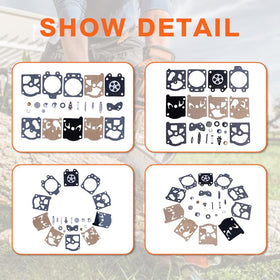 Mtanlo Stihl 026 carburetor rebuild kit supports quick repairs.