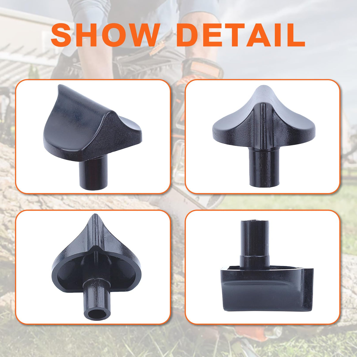 Mtanlo Stihl backpack blower choke knob parts for BR500/BR550/BR600 compatibility