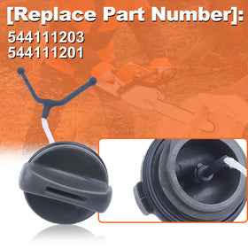 Mtanlo oil/fuel cap for Husqvarna 365-372XP, quick swap