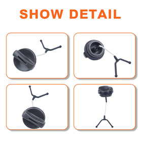 Mtanlo replacement cap set with filter for 544111201/544111203
