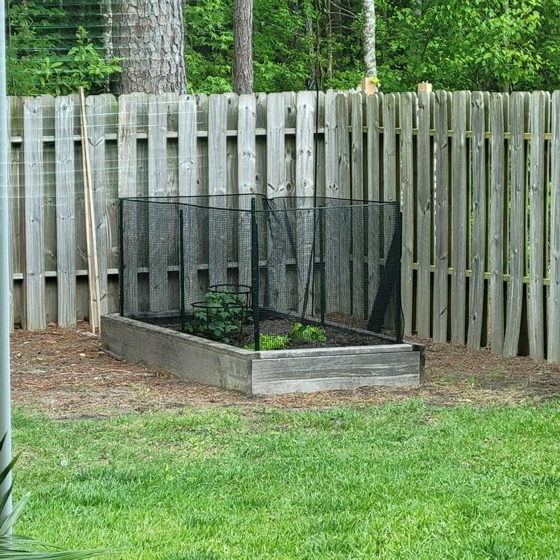 MTB Garden pre-drilled holes post enables convenient sign mounting.