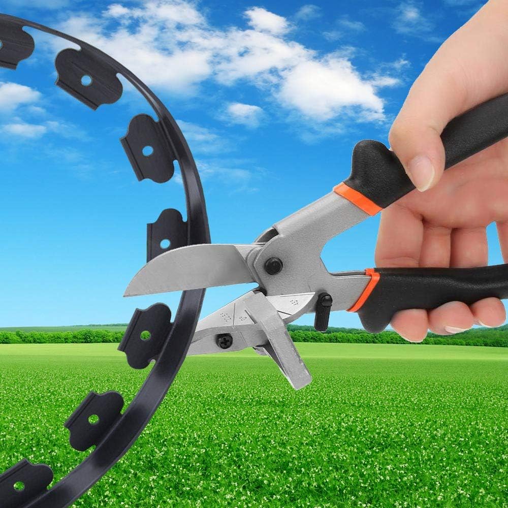 MTB Garden easy installation with bendable edging and hammered spikes