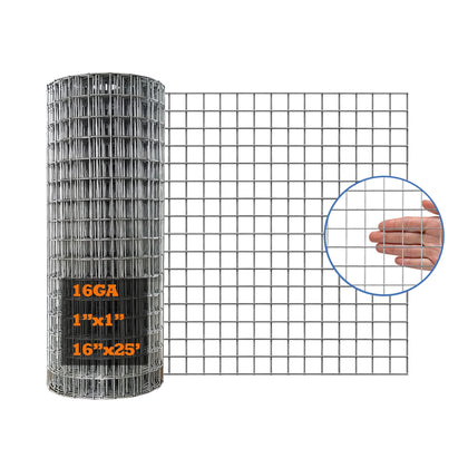 MTB Garden galvanized welded wire mesh fence roll shown ready for durable yard installation.