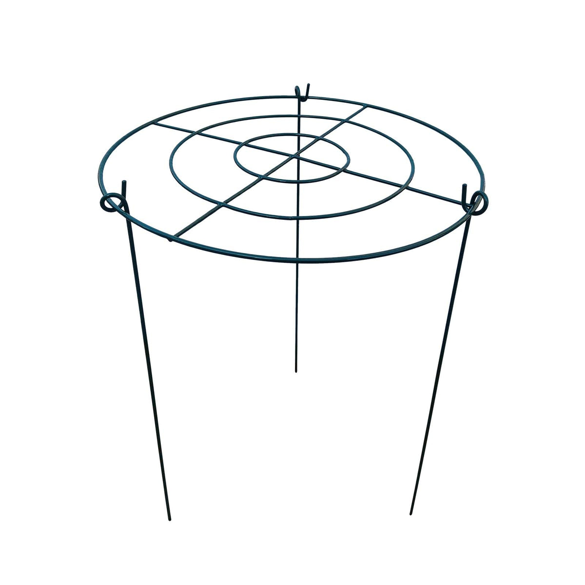MTB Garden peony cage grid detail highlights durable iron grid and circular brace