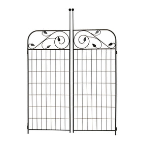 MTB Supply 8-leaves decorative fence panel adds garden border visual interest
