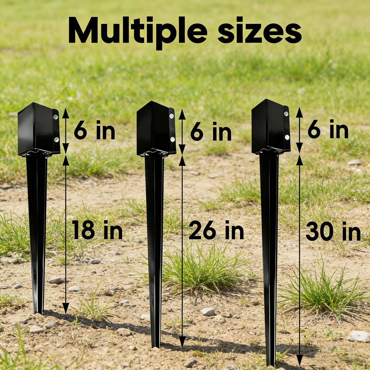 MTB Supply black powder coating wards off weather wear