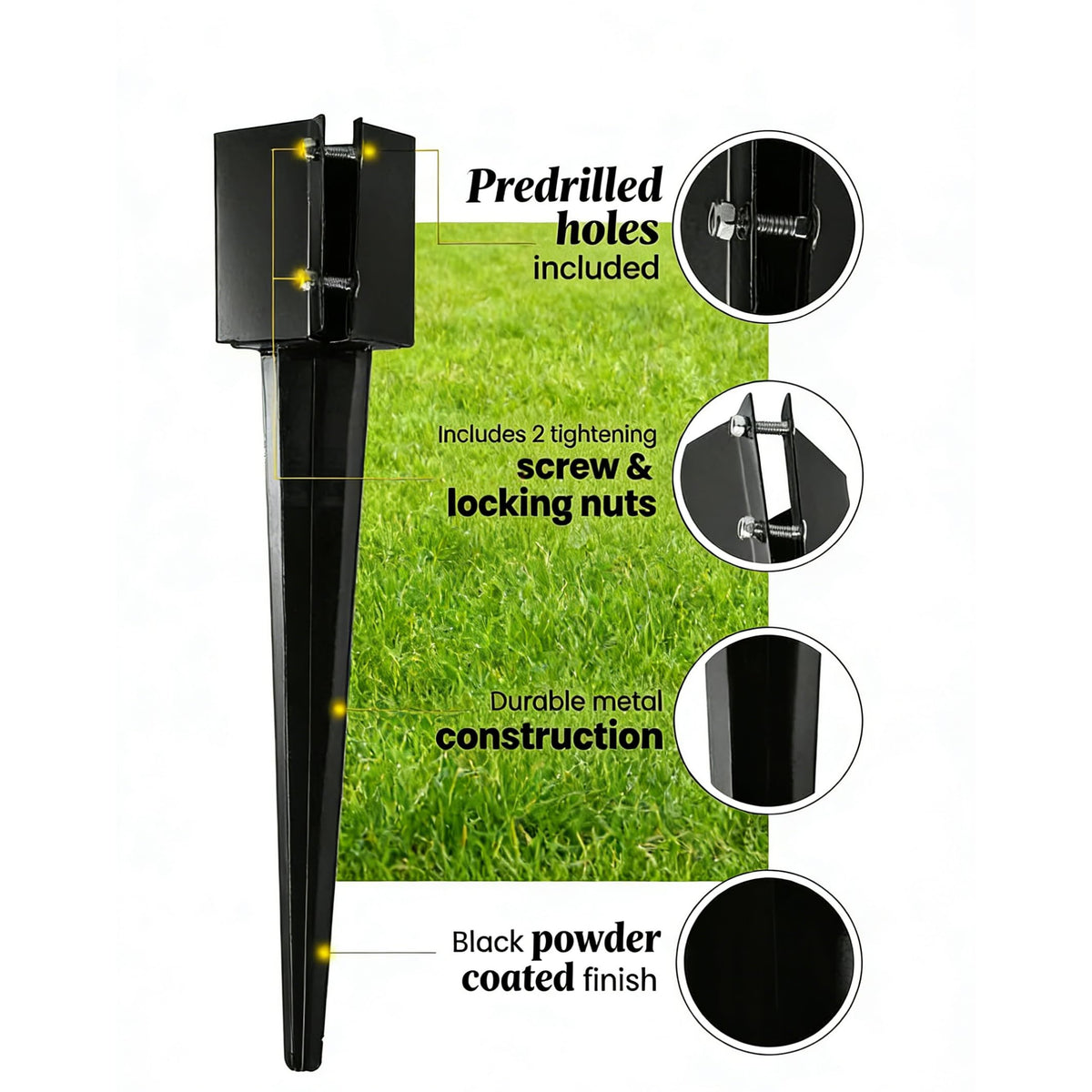 MTB Supply easy-install anchor speeds outdoor project setup