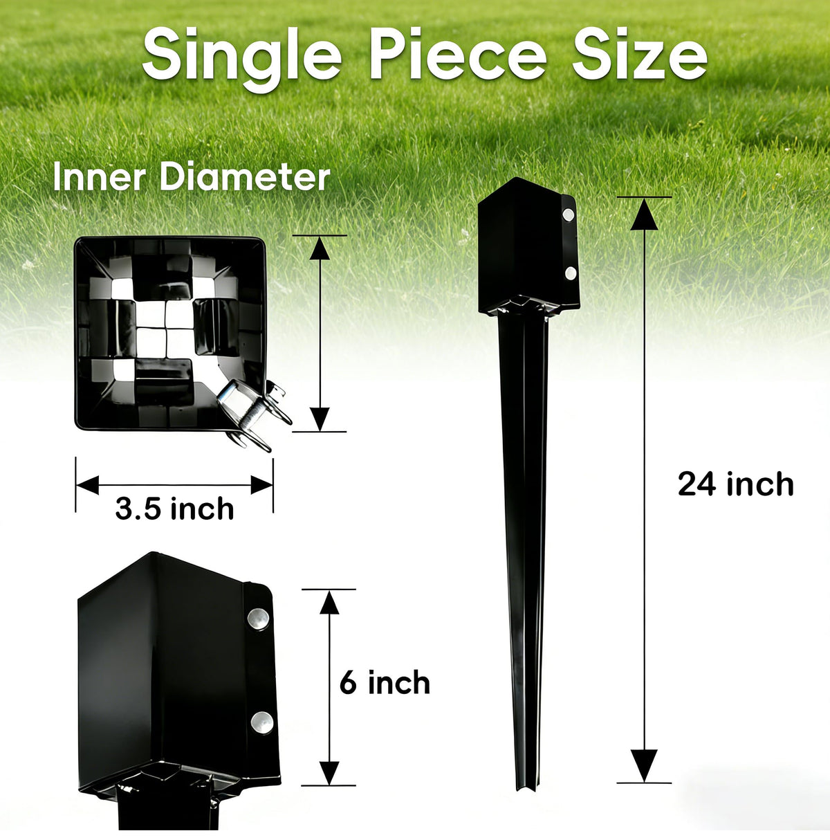 MTB Supply steel post anchor delivers long-lasting durability against rust