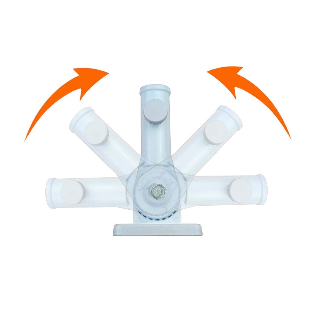 MTB Supply adjustable-angle flag bracket with 180-degree range
