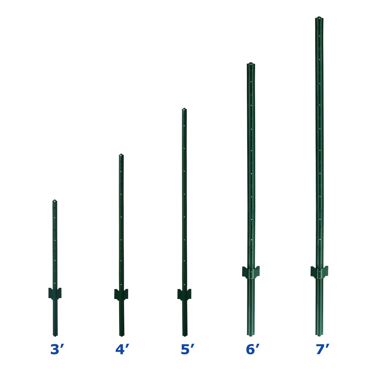 MTB Supply versatile U-channel posts suit wire, poultry netting, and garden use