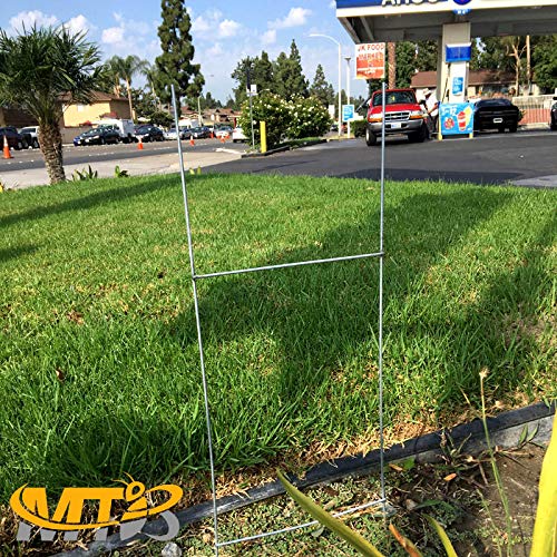 Packaged set of MTB Supply H Frame Wire Stakes ready for multiple display needs