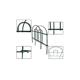 MTB Supply self-supporting border fence suits patios and front yards.