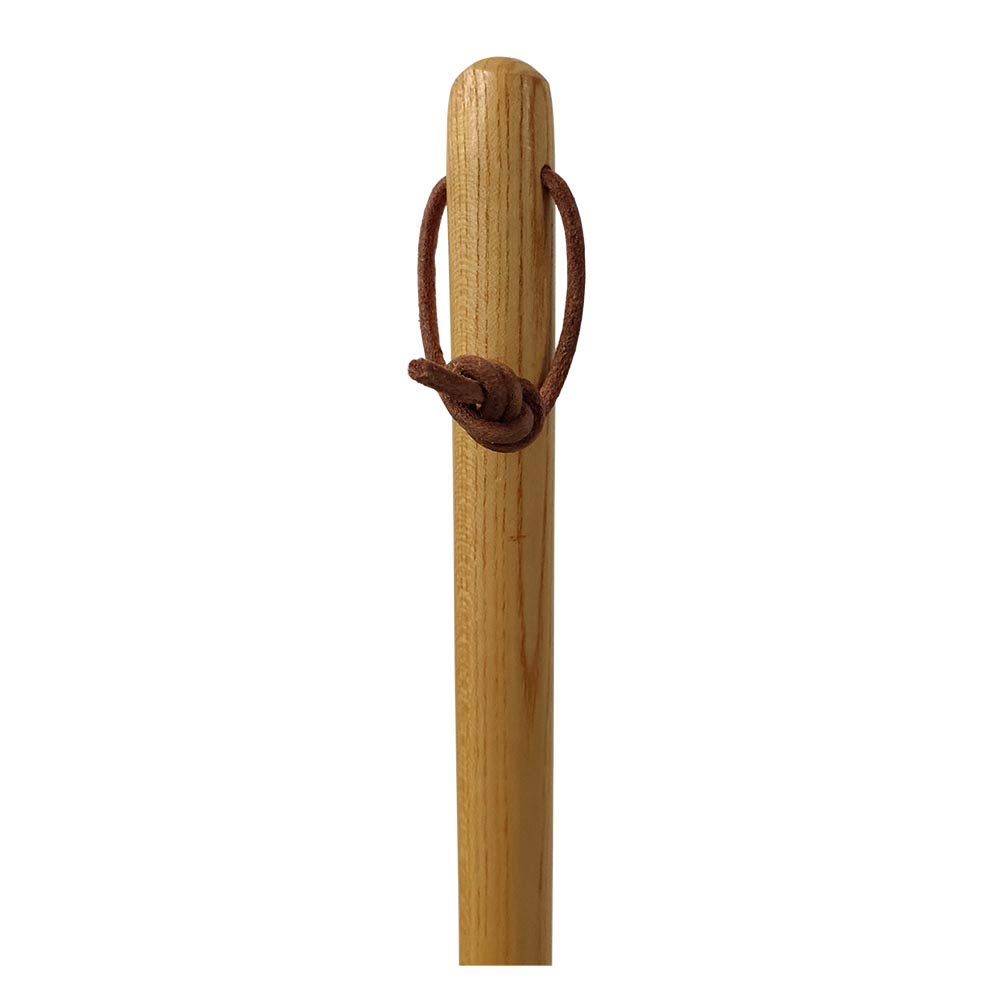 MTB Supply sod staple driver wooden handle detail for comfortable operation