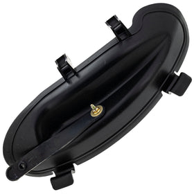 MTD 631-04463 mulch plug assembly in black for easy mulching compatibility.