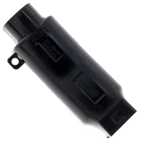 MTD 731-05628 oil drain sleeve front view, compatible with Murray and Troy-Bilt tractors