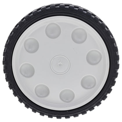 MTD Genuine Parts 753-08175 wheel assembly, 8in black, for quick mower replacement.