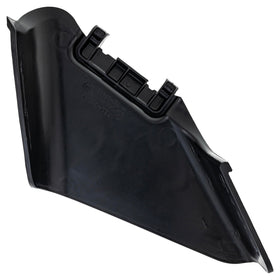 MTD Genuine Parts side-discharge chute mounting for quick replacement
