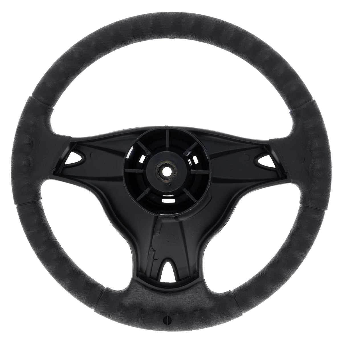 MTD steering wheel in packaging ready for installation.