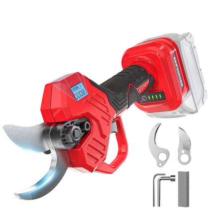 MtiolHig electric pruning shears compatible with Milwaukee 18V for versatile pruning