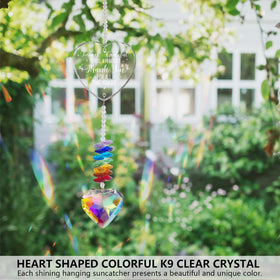 MTL HOE rainbow reflections from crystal suncatcher enhancing mood
