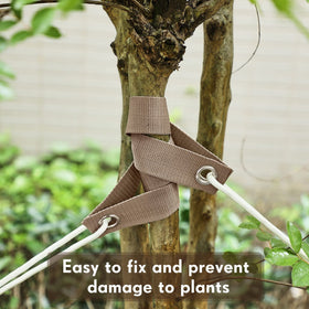 MTLEE straightening kit helps trees grow straighter with gentle guidance.