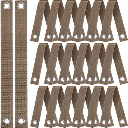 MTLEE tree straps 32-piece kit in wood color for secure staking and straightening.