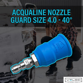 MTM Hydro Acqualine nozzle holder keeps the nozzle stable during cleaning.