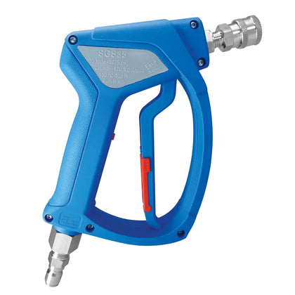 MTM Hydro Acqualine SGS35 gun front view highlighting ergonomic grip for easy handling