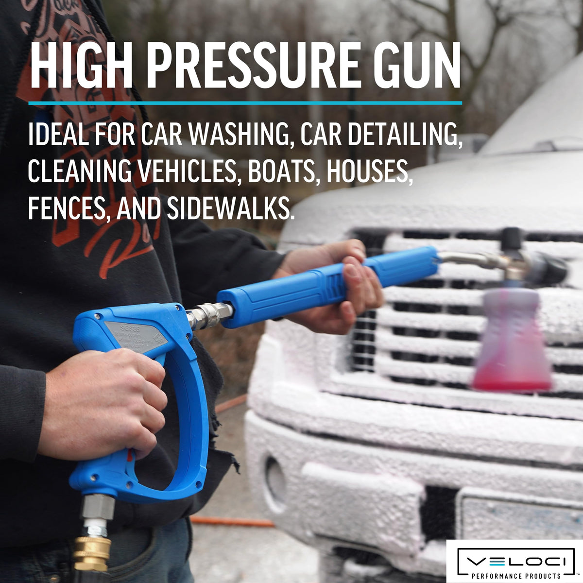 MTM Hydro Acqualine SGS35 supports up to 5000 PSI for tough outdoor cleaning tasks