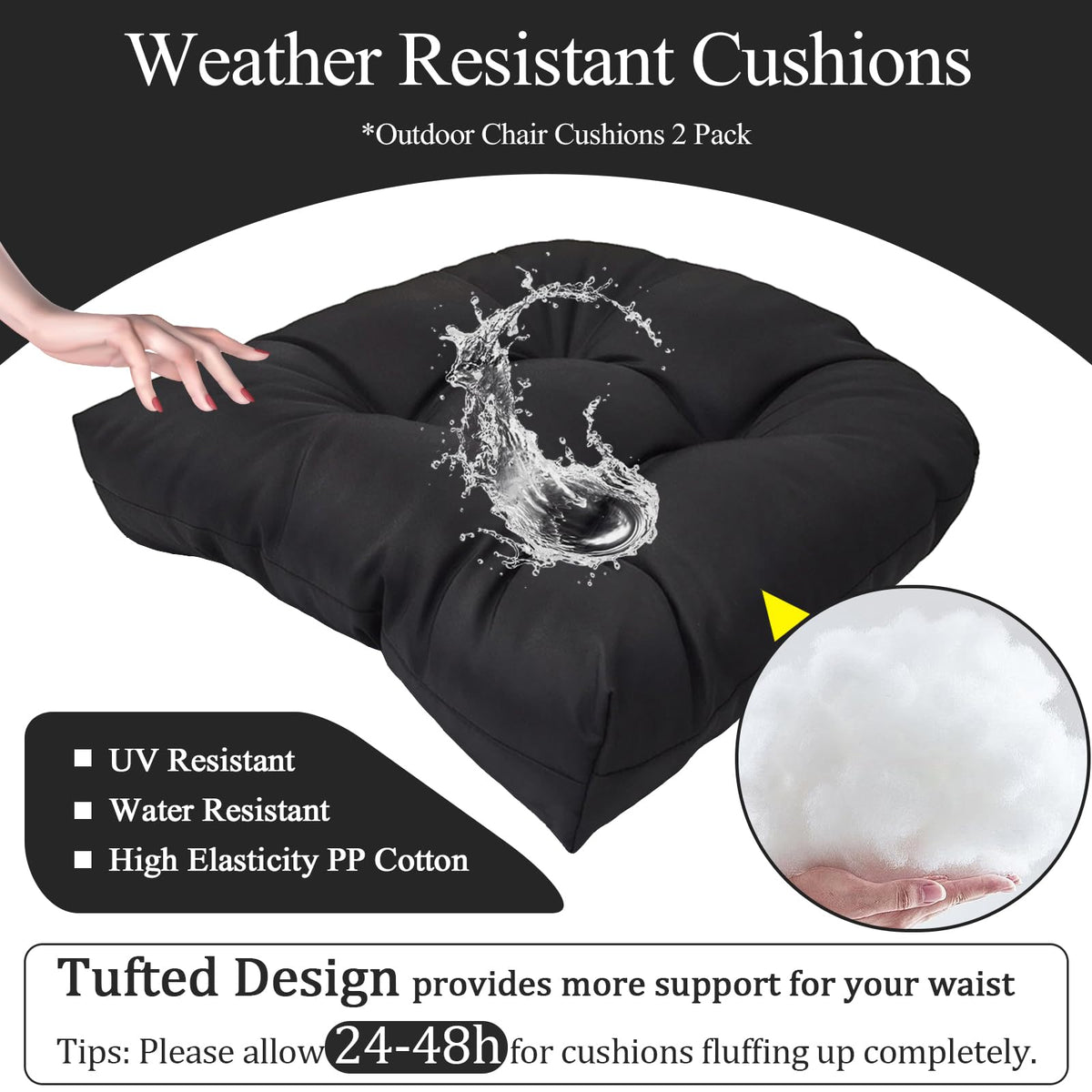 MTMR 15D PP cotton-fill cushions fluff quickly for long-lasting comfort