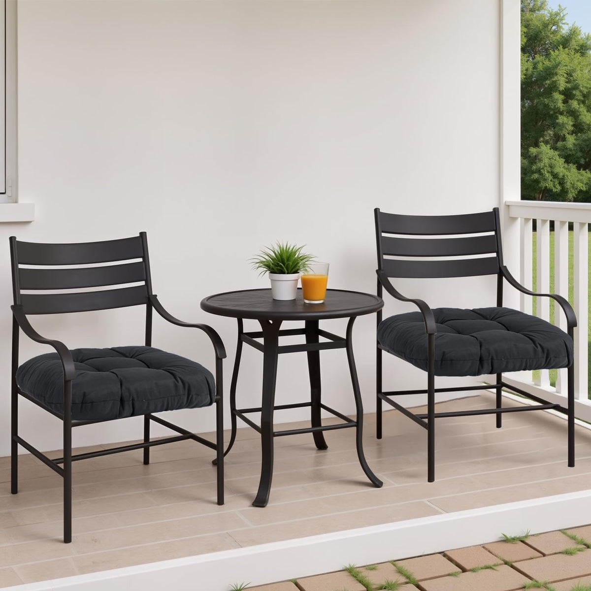 MTMR 19x19x5-inch seat cushions fit most chairs for comfortable patio use