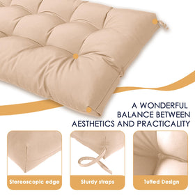 MTMR 44x19 inch cushion fits most outdoor benches