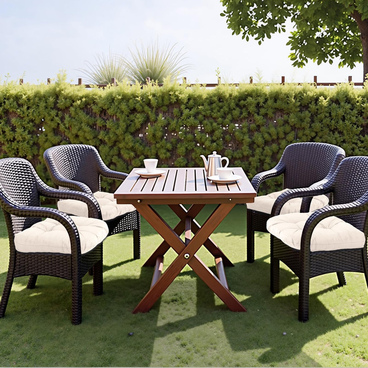 MTMR outdoor chair cushions 19x19-5 inch size fit across most chairs