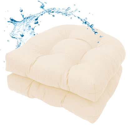 MTMR outdoor chair cushions 2p-cream-set for patio seating comfort.