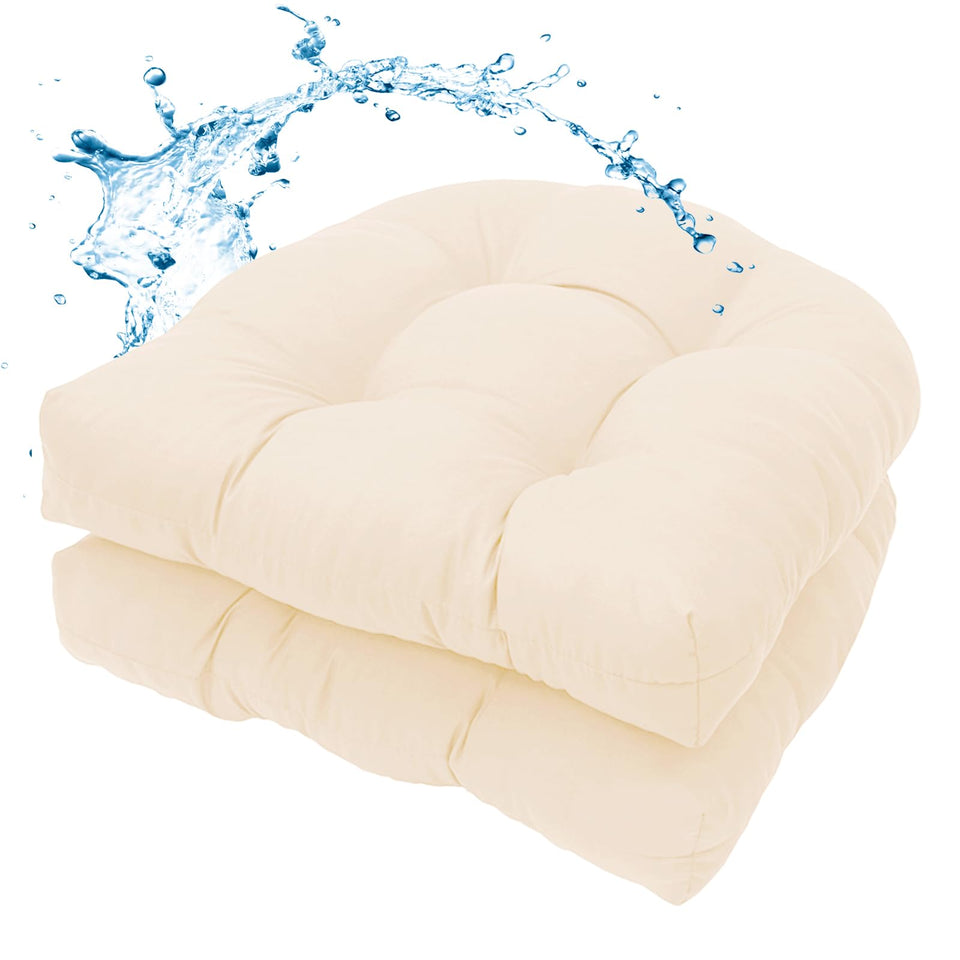 MTMR outdoor chair cushions 2p-cream-set for patio seating comfort.