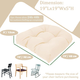 MTMR outdoor chair cushions ideal for dining and porch chairs.