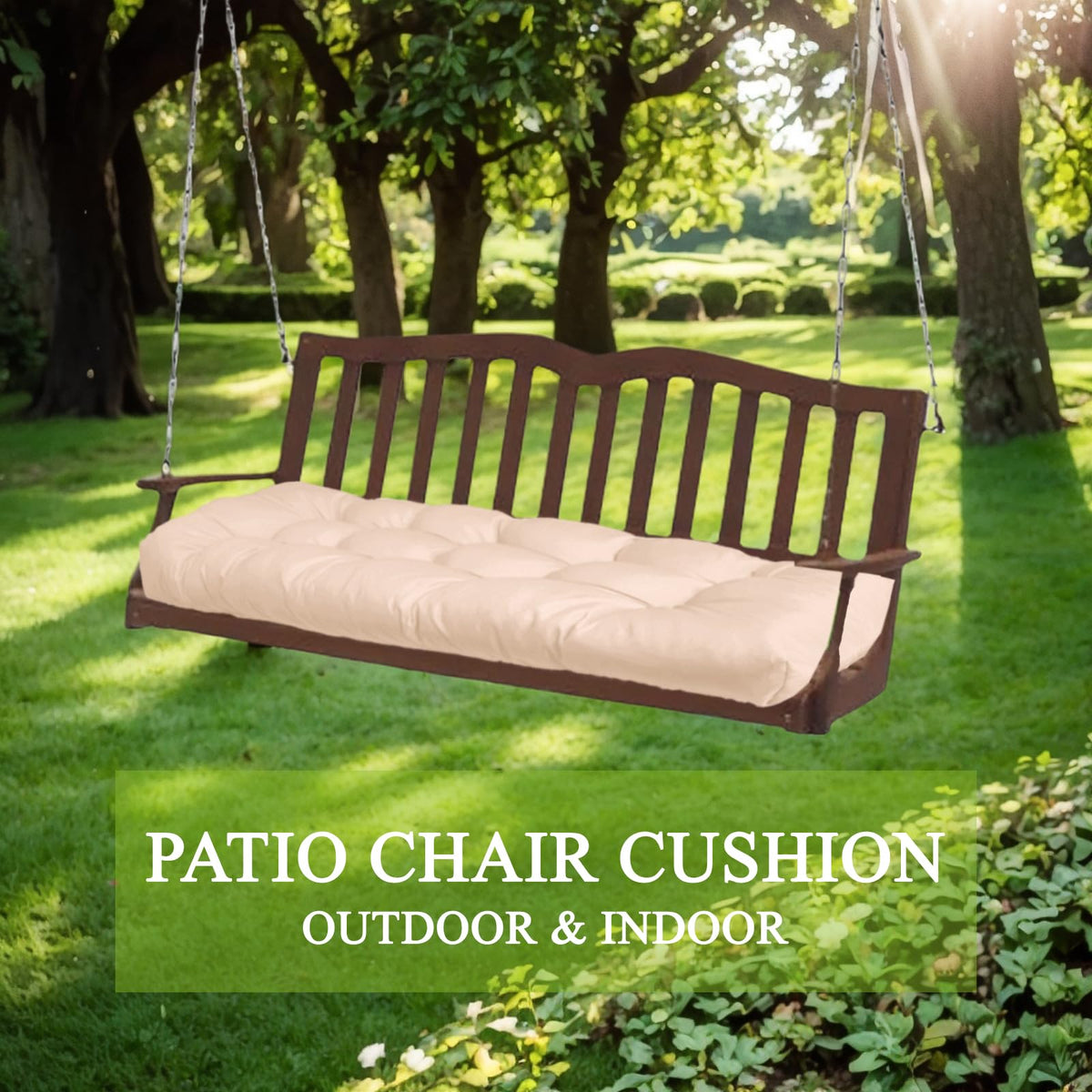 MTMR outdoor cushion easy fluffing and spot cleaning