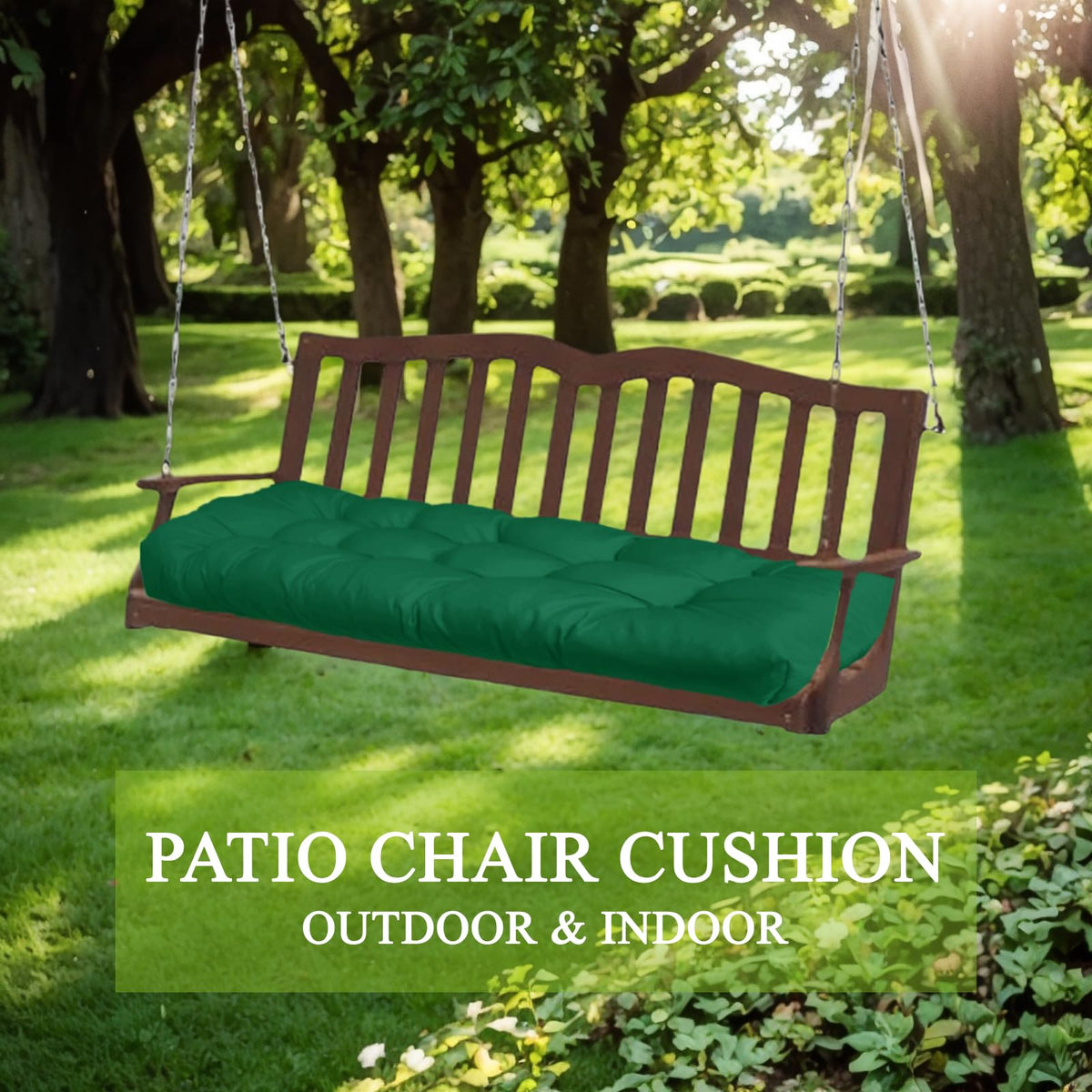 MTMR sofa loveseat outdoor cushion emerald green blends style with weather-ready construction