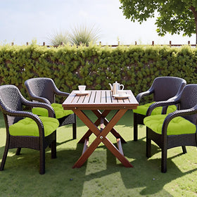 MTMR tufted design patio cushions add style and support outdoors