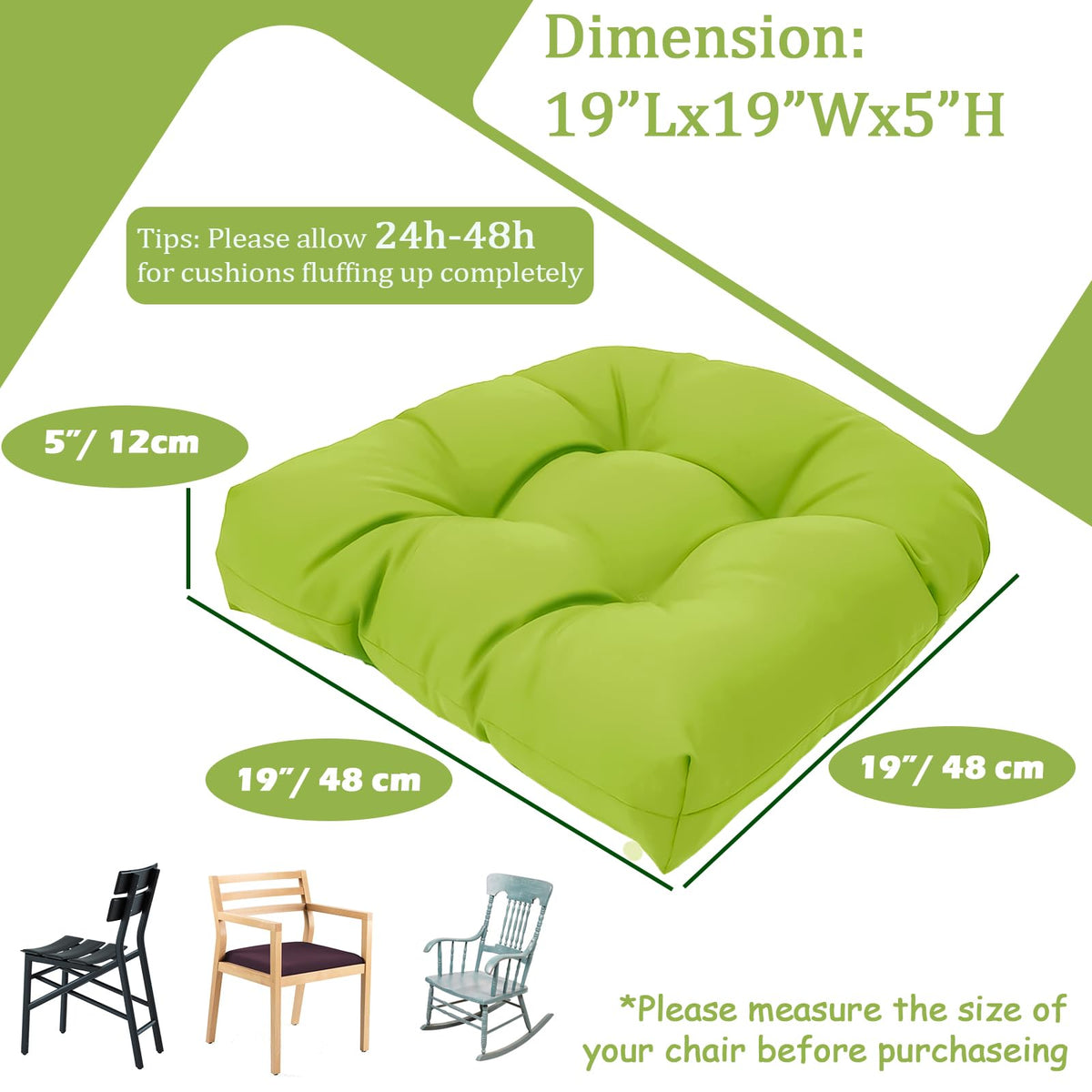 MTMR UV-resistant outdoor cushions resist fading with everyday use