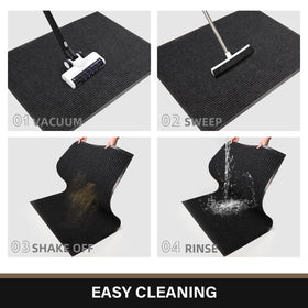 MTOUOCK stylish entryway mat complements modern and traditional decor