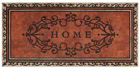 MTOUOCK 47x22 front door mat with non-slip backing reduces movement