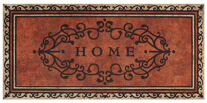 MTOUOCK 47x22 front door mat with non-slip backing reduces movement